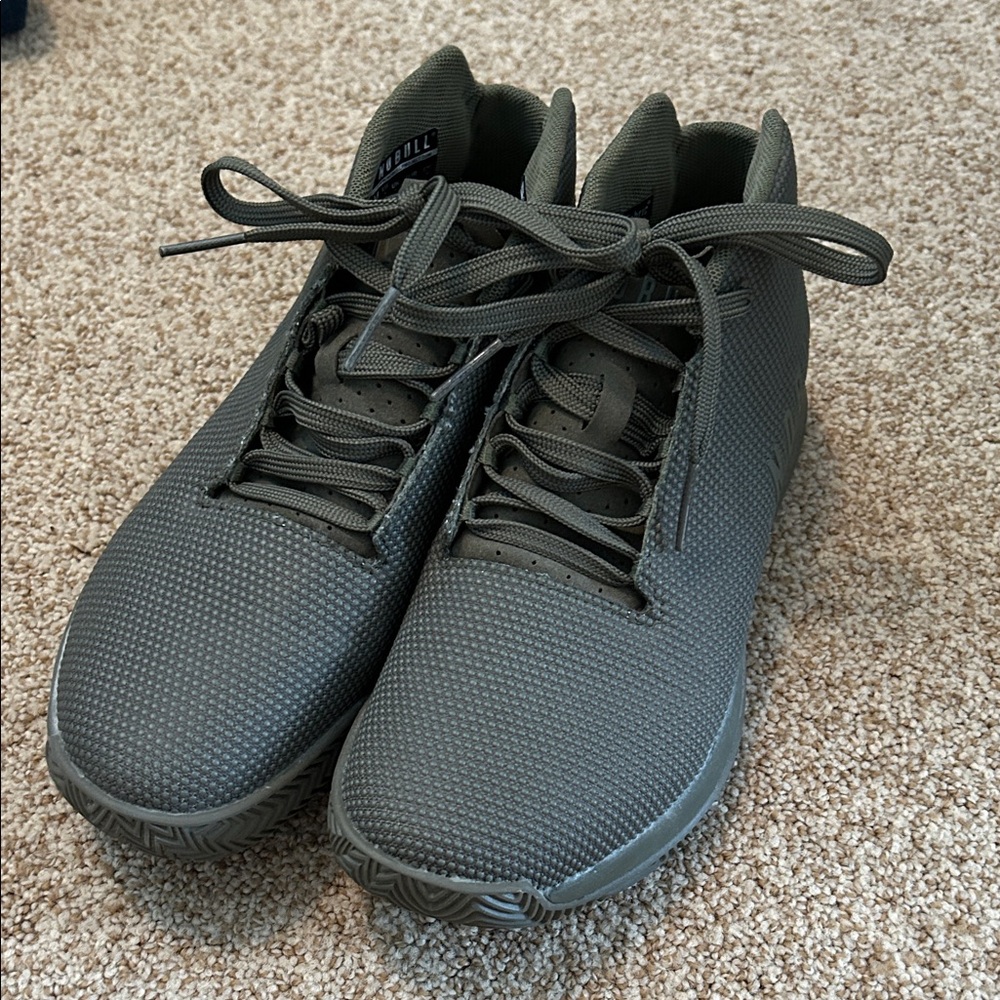 Nobull Mid Trainers Olive Green